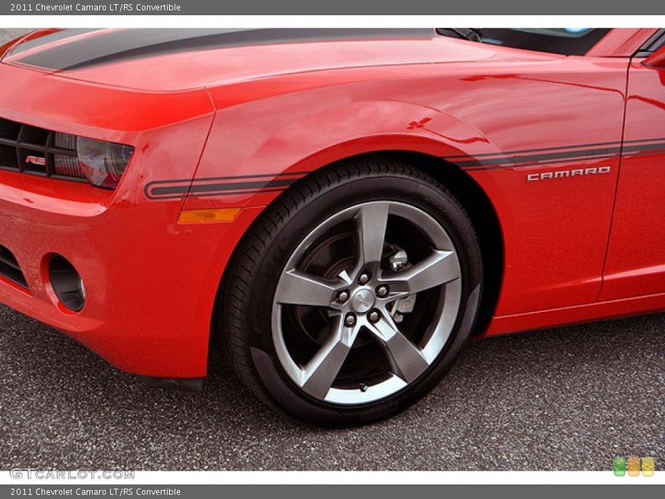 2011 Chevrolet Camaro LT/RS Convertible Wheel and Tire Photo #69932567