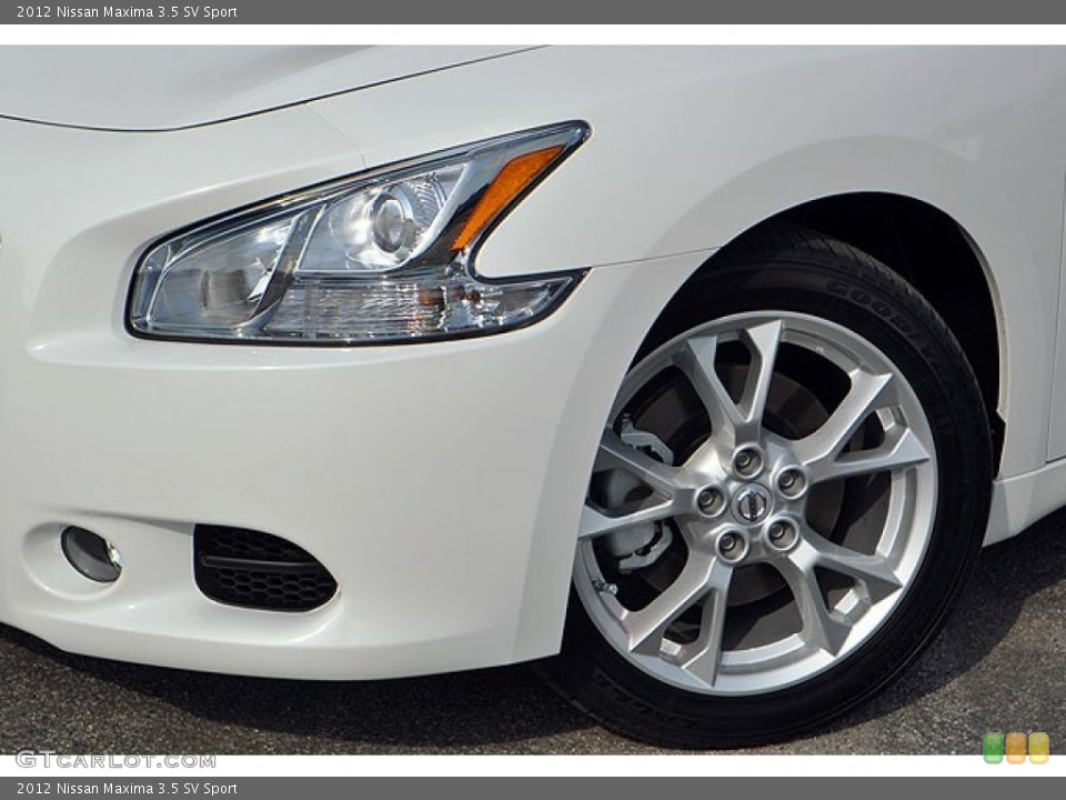 2012 Nissan Maxima 3.5 SV Sport Wheel and Tire Photo #69937193