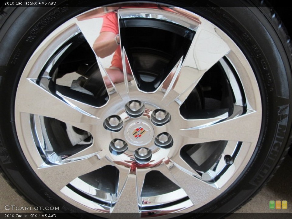 2010 Cadillac SRX 4 V6 AWD Wheel and Tire Photo #69937898