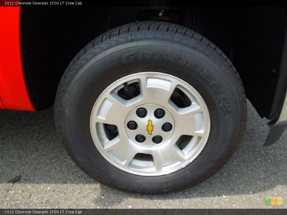 2012 Chevrolet Silverado 1500 LT Crew Cab Wheel and Tire Photo #69947847