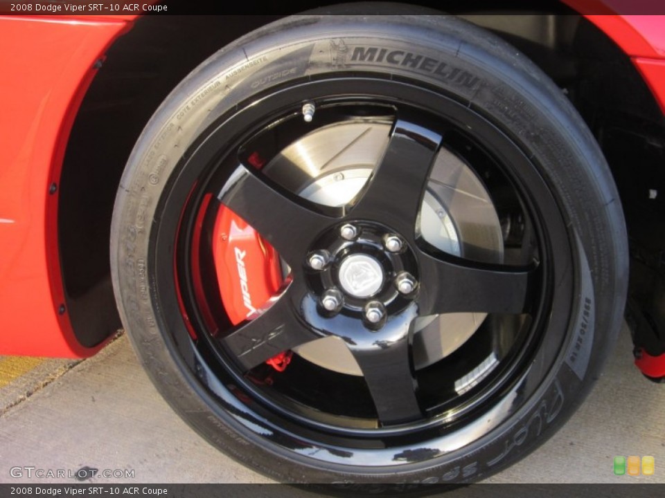 2008 Dodge Viper SRT-10 ACR Coupe Wheel and Tire Photo #69955045