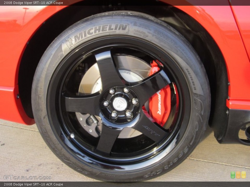 2008 Dodge Viper SRT-10 ACR Coupe Wheel and Tire Photo #69955055