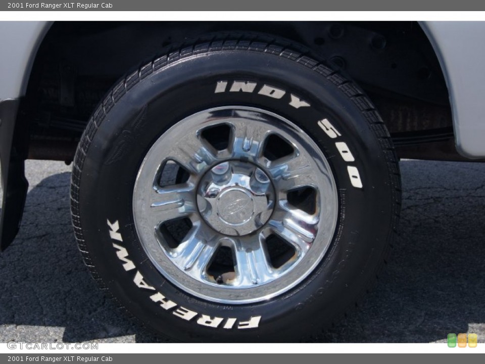 2001 Ford Ranger XLT Regular Cab Wheel and Tire Photo #69956265