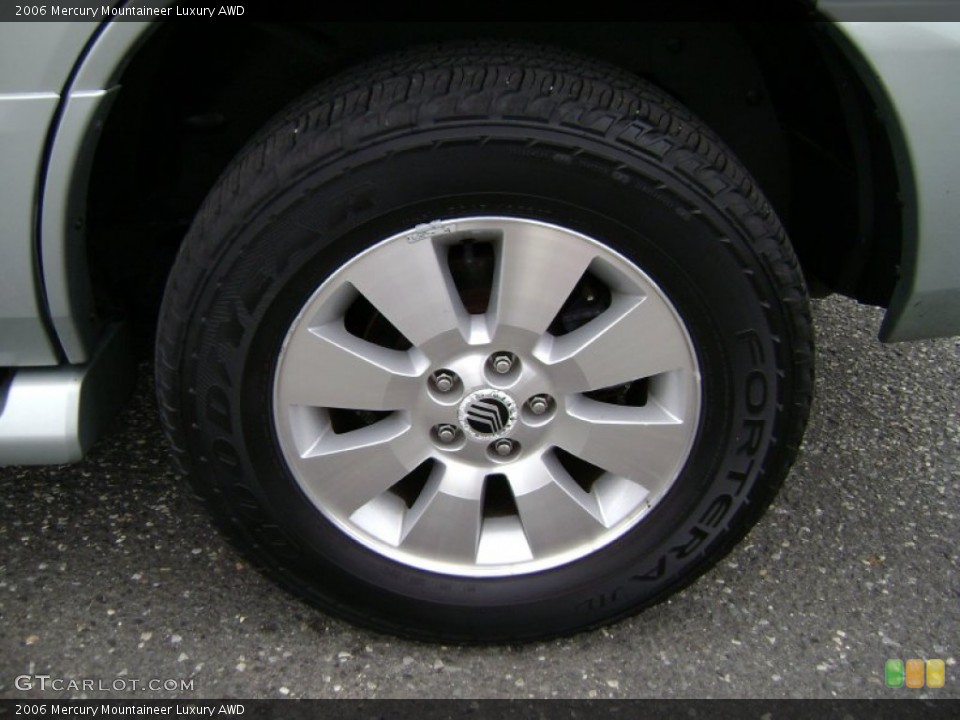 2006 Mercury Mountaineer Luxury AWD Wheel and Tire Photo #69961940