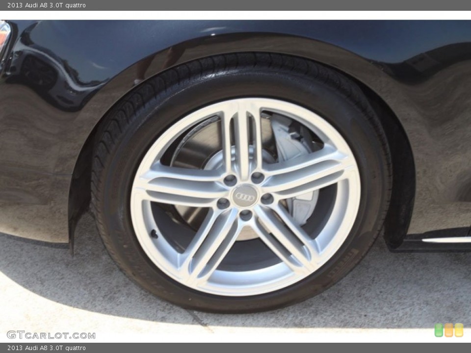 2013 Audi A8 3.0T quattro Wheel and Tire Photo #69962032
