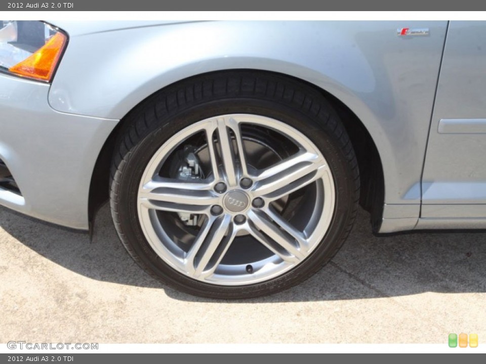 2012 Audi A3 2.0 TDI Wheel and Tire Photo #69963523