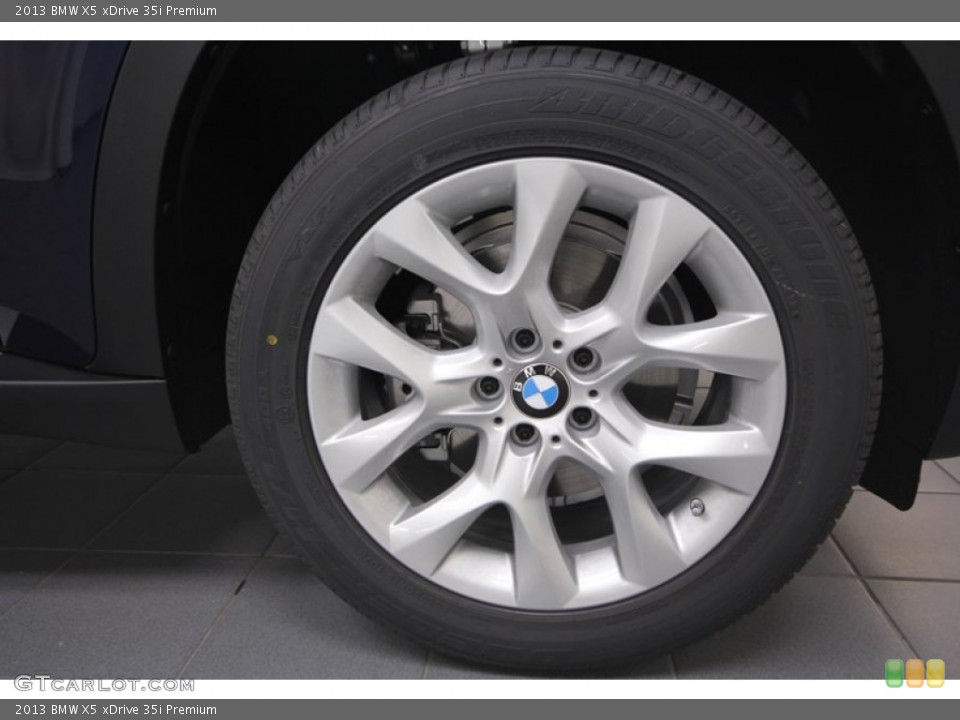 2013 BMW X5 xDrive 35i Premium Wheel and Tire Photo #69964447