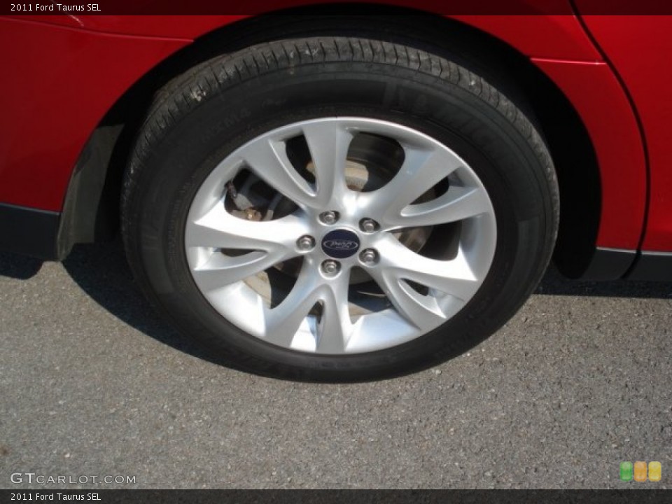 2011 Ford Taurus SEL Wheel and Tire Photo #69965889