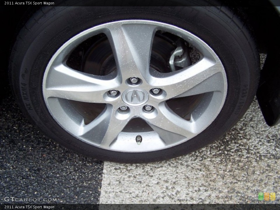 2011 Acura TSX Sport Wagon Wheel and Tire Photo #69967846