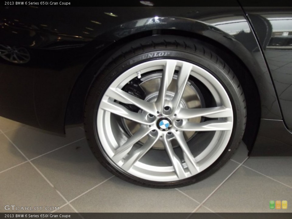 2013 BMW 6 Series 650i Gran Coupe Wheel and Tire Photo #69968344