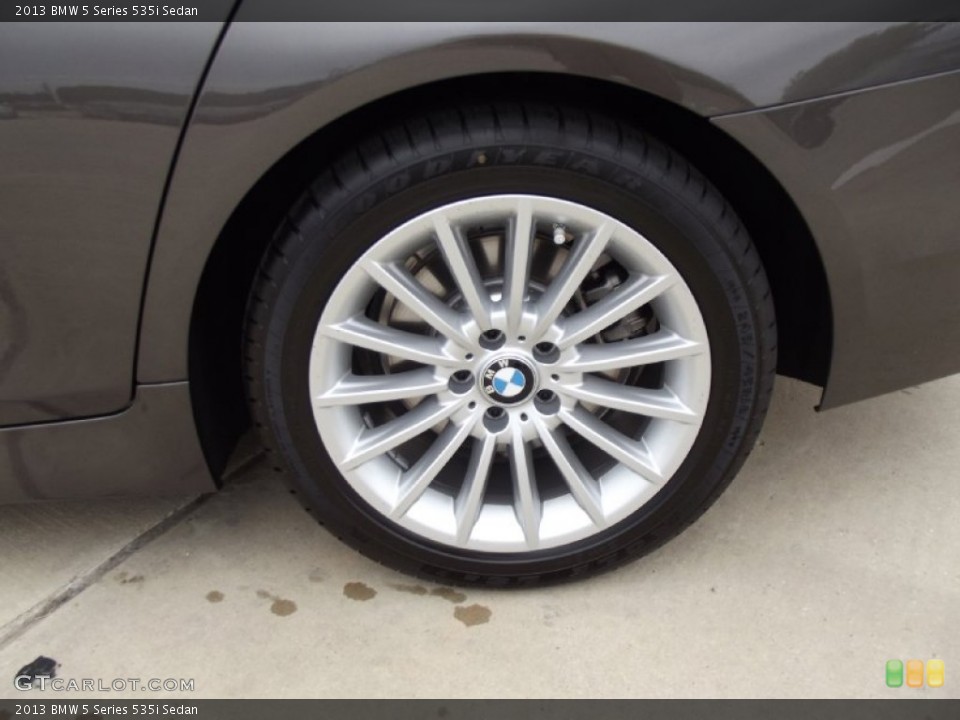 2013 BMW 5 Series 535i Sedan Wheel and Tire Photo #69968767