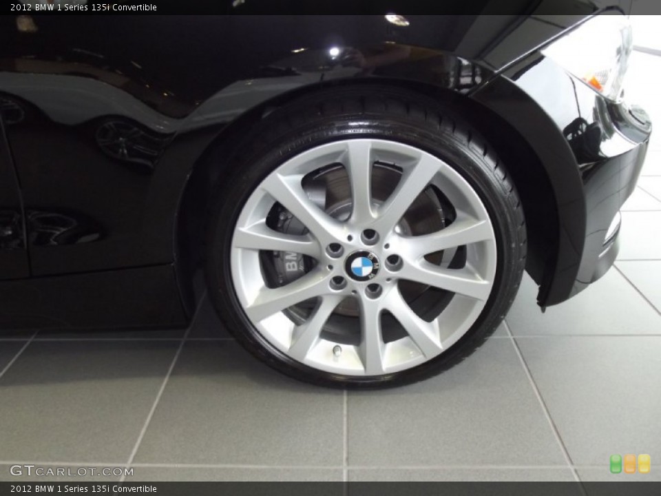 2012 BMW 1 Series 135i Convertible Wheel and Tire Photo #69968882