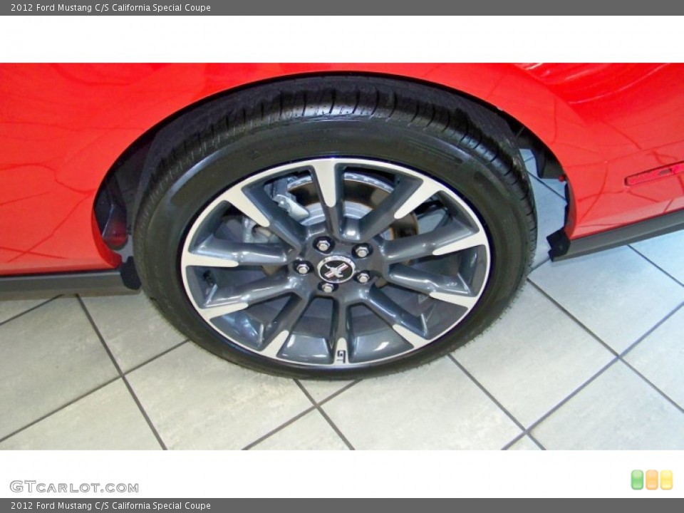 2012 Ford Mustang C/S California Special Coupe Wheel and Tire Photo #69970000