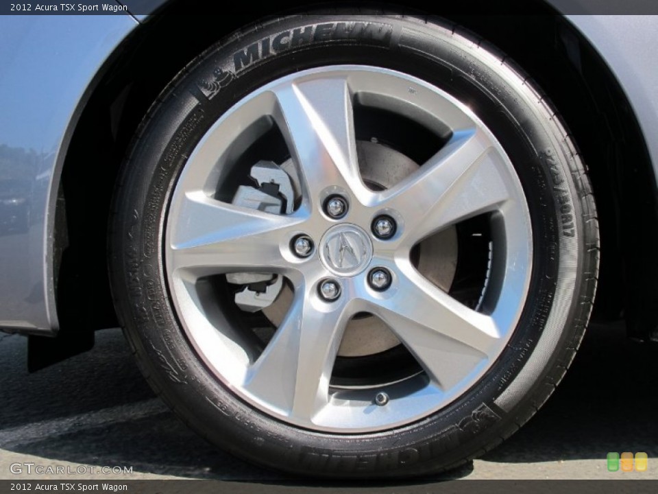 2012 Acura TSX Sport Wagon Wheel and Tire Photo #69973564