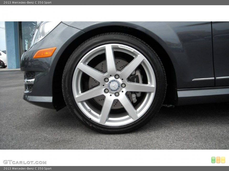 2013 Mercedes-Benz C 350 Sport Wheel and Tire Photo #69982564