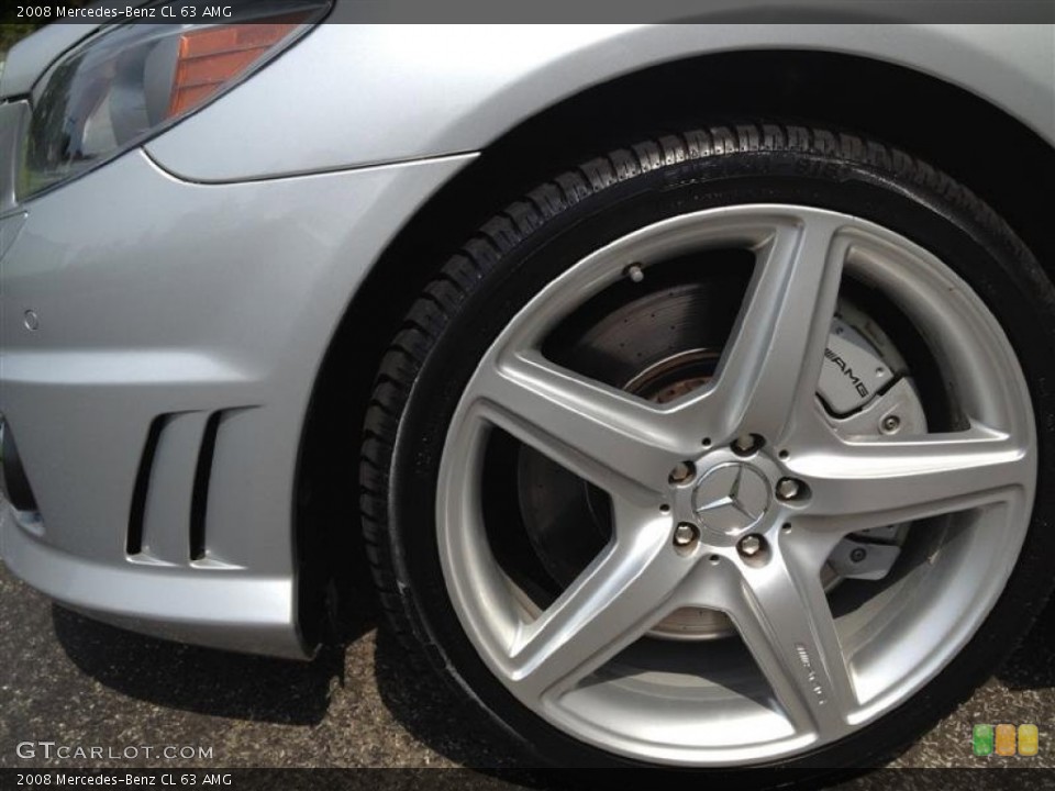 2008 Mercedes-Benz CL 63 AMG Wheel and Tire Photo #69985255