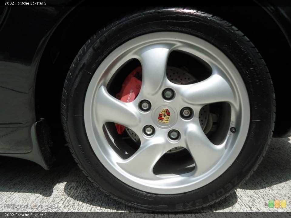 2002 Porsche Boxster S Wheel and Tire Photo #69988144