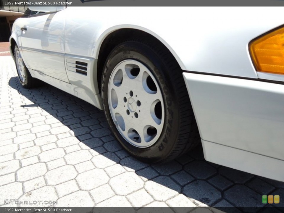 1992 Mercedes-Benz SL 500 Roadster Wheel and Tire Photo #69992599