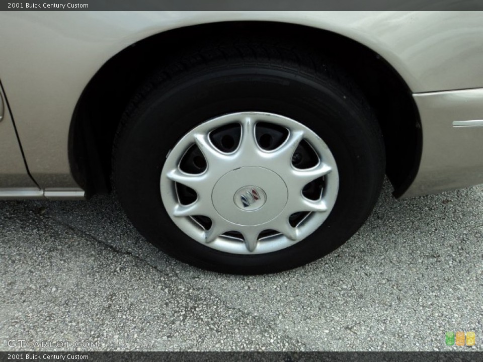 2001 Buick Century Custom Wheel and Tire Photo #70003511