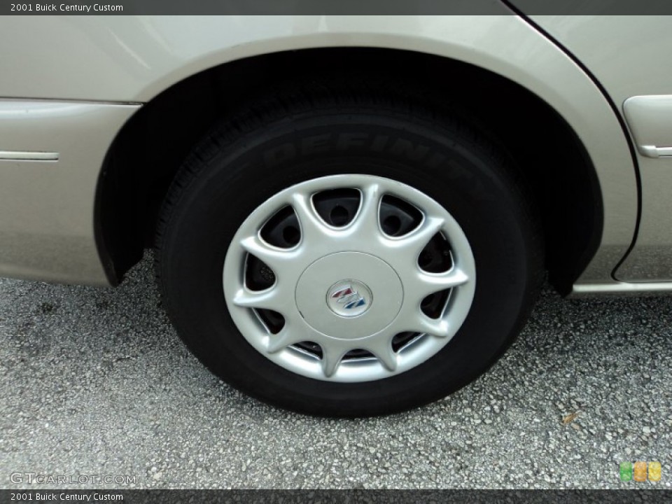 2001 Buick Century Custom Wheel and Tire Photo #70003539