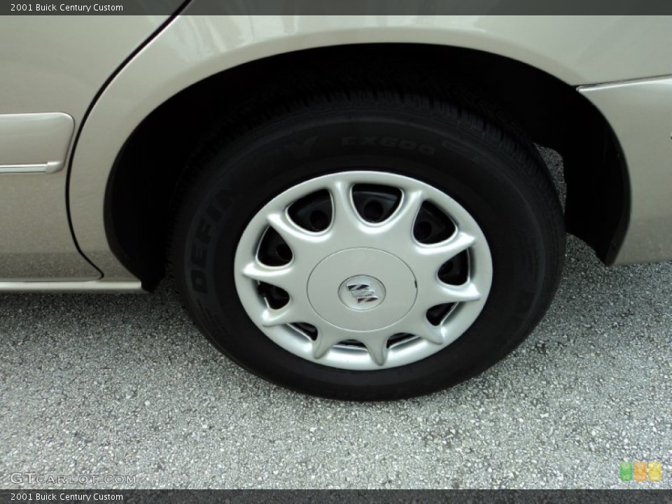 2001 Buick Century Custom Wheel and Tire Photo #70003605
