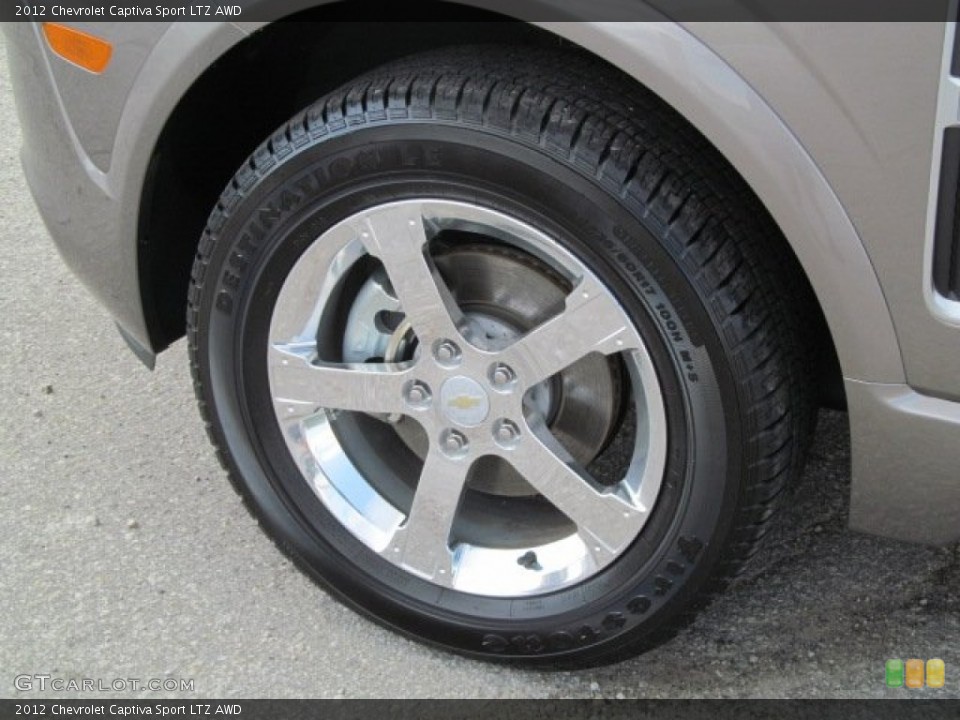 2012 Chevrolet Captiva Sport LTZ AWD Wheel and Tire Photo #70005607