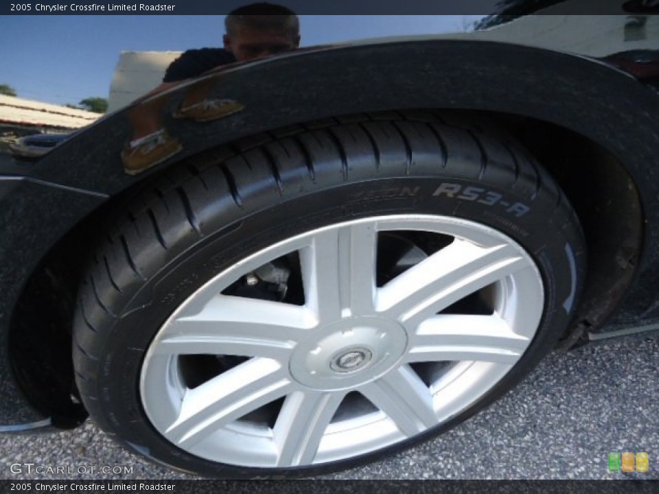 2005 Chrysler Crossfire Limited Roadster Wheel and Tire Photo #70006259