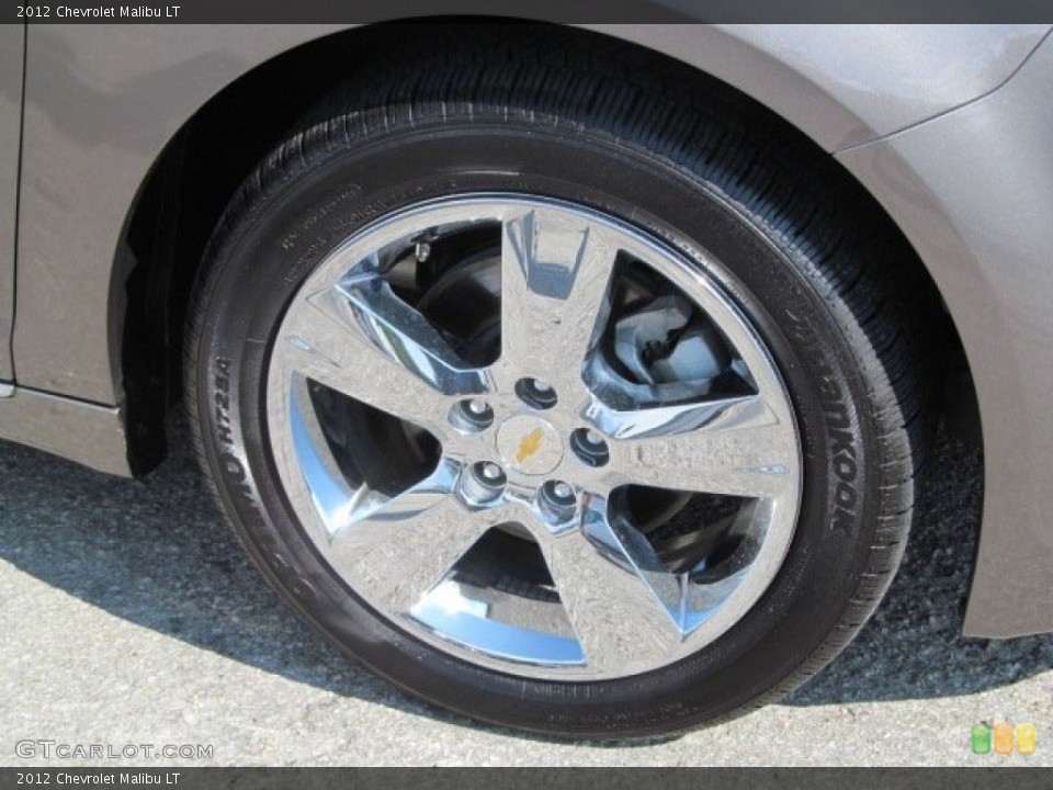 2012 Chevrolet Malibu LT Wheel and Tire Photo #70006601