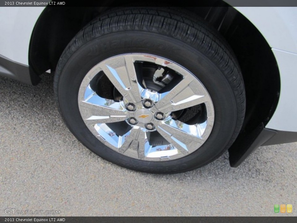 2013 Chevrolet Equinox LTZ AWD Wheel and Tire Photo #70009646