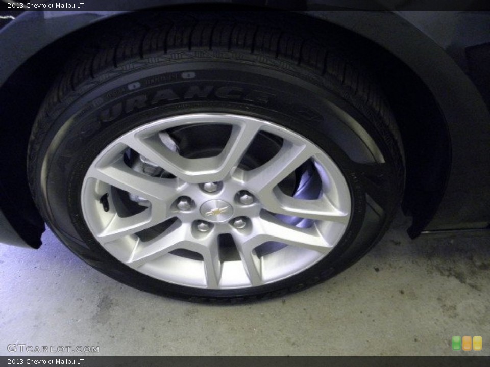 2013 Chevrolet Malibu LT Wheel and Tire Photo #70011184