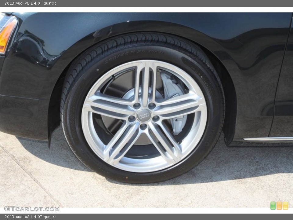 2013 Audi A8 L 4.0T quattro Wheel and Tire Photo #70023307