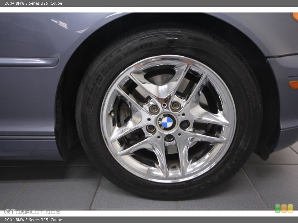 2004 BMW 3 Series 325i Coupe Wheel and Tire Photo #70024935