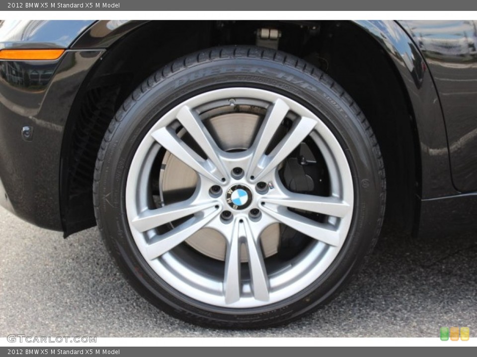 2012 BMW X5 M  Wheel and Tire Photo #70025084