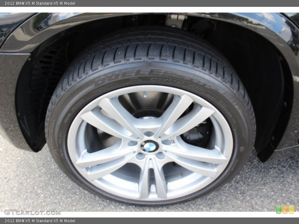 2012 BMW X5 M  Wheel and Tire Photo #70025096