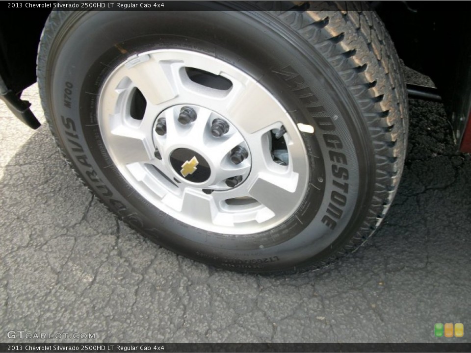 2013 Chevrolet Silverado 2500HD LT Regular Cab 4x4 Wheel and Tire Photo #70027469