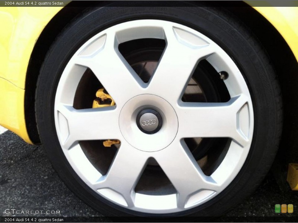 2004 Audi S4 4.2 quattro Sedan Wheel and Tire Photo #70029366
