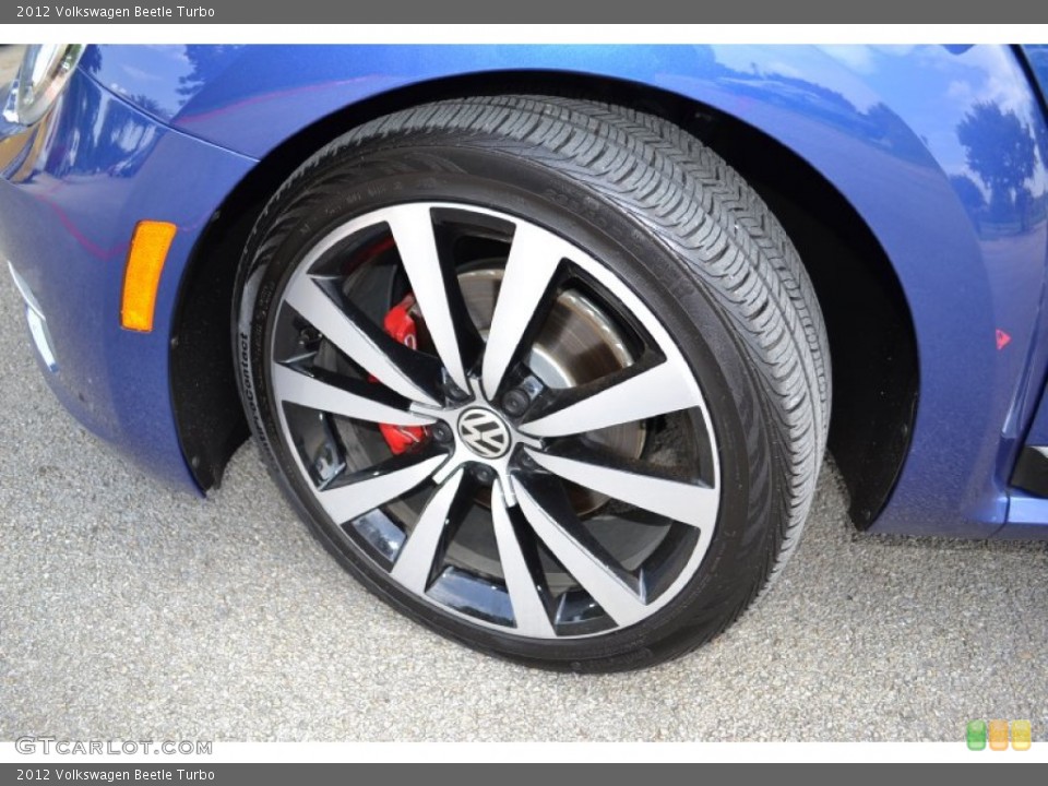 2012 Volkswagen Beetle Turbo Wheel and Tire Photo #70034397