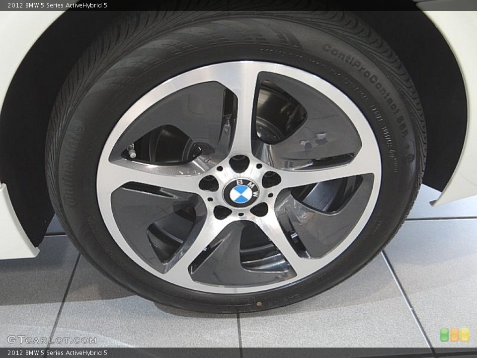 2012 BMW 5 Series ActiveHybrid 5 Wheel and Tire Photo #70041805