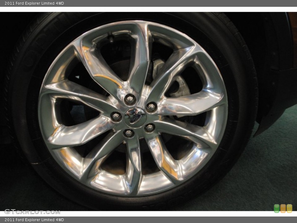 2011 Ford Explorer Limited 4WD Wheel and Tire Photo #70045873
