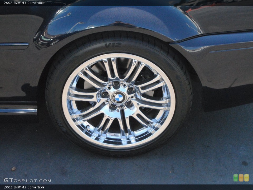 2002 BMW M3 Convertible Wheel and Tire Photo #70049036