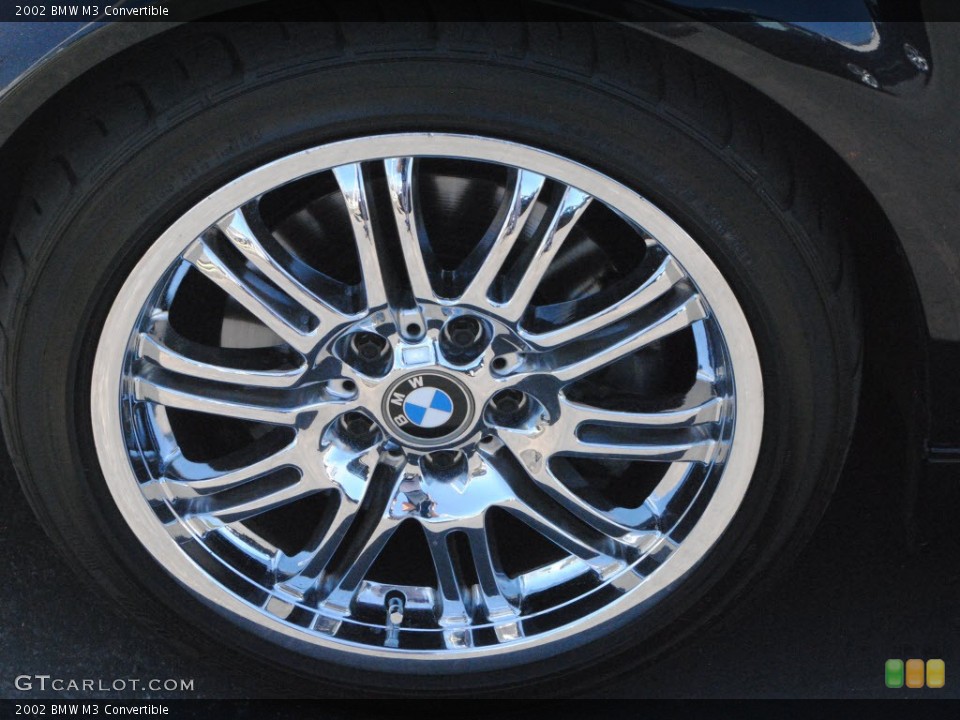 2002 BMW M3 Convertible Wheel and Tire Photo #70049189
