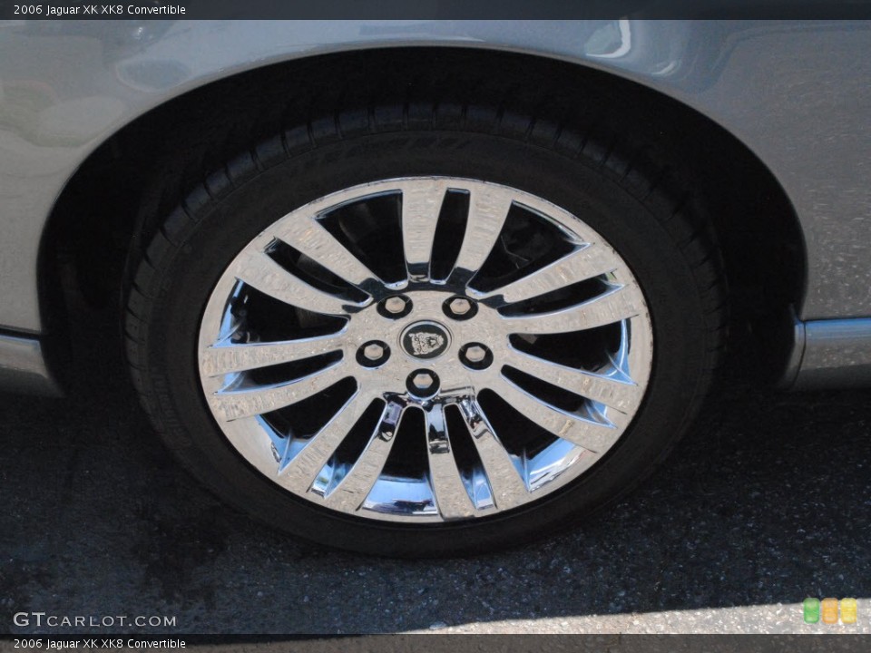 2006 Jaguar XK XK8 Convertible Wheel and Tire Photo #70049322