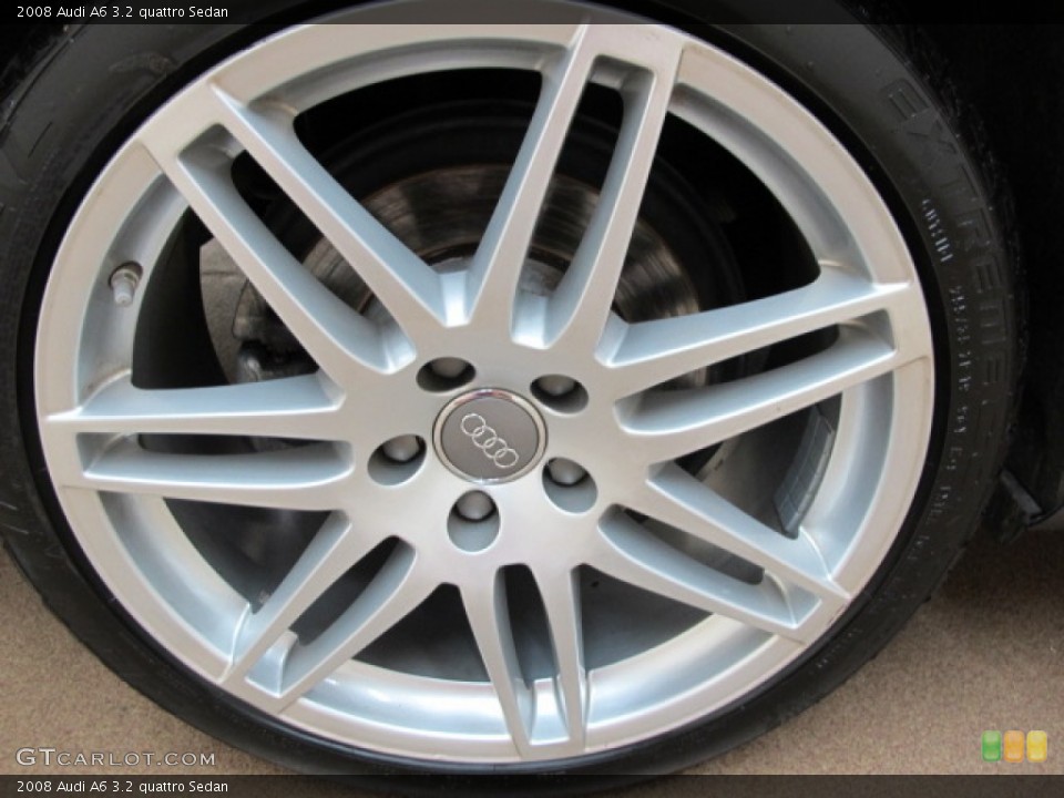 2008 Audi A6 3.2 quattro Sedan Wheel and Tire Photo #70049424