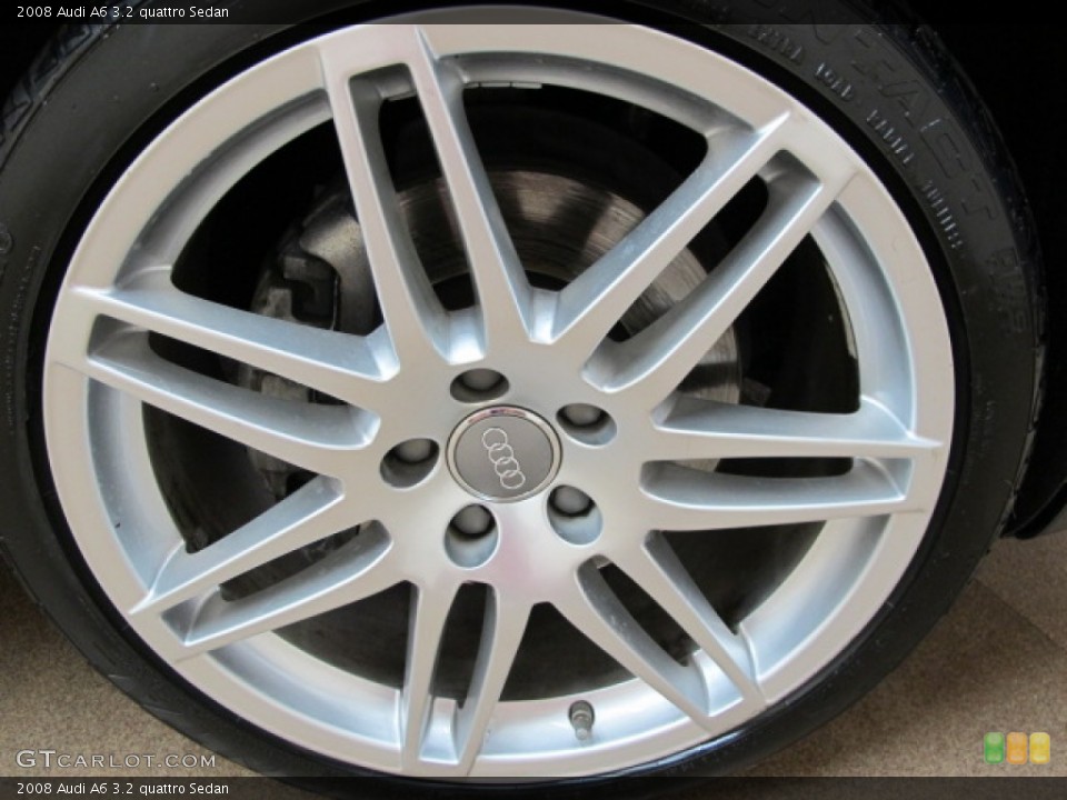 2008 Audi A6 3.2 quattro Sedan Wheel and Tire Photo #70049436