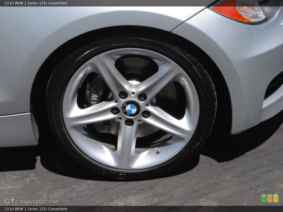 2010 BMW 1 Series 135i Convertible Wheel and Tire Photo #70049862