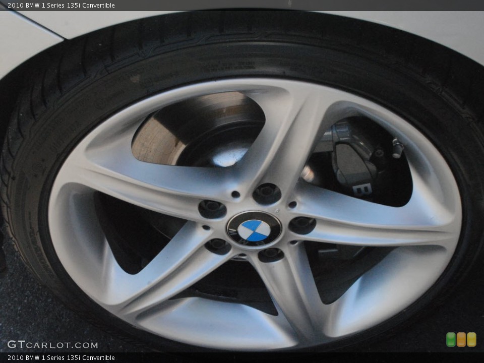 2010 BMW 1 Series 135i Convertible Wheel and Tire Photo #70050085