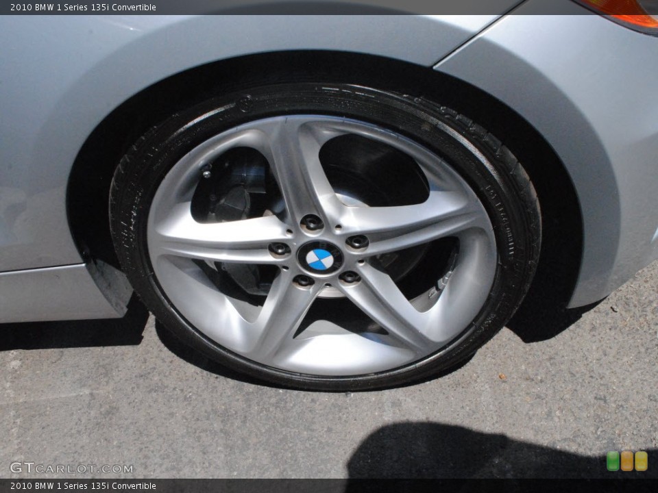 2010 BMW 1 Series 135i Convertible Wheel and Tire Photo #70050108