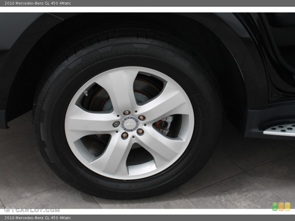 2010 Mercedes-Benz GL 450 4Matic Wheel and Tire Photo #70050398