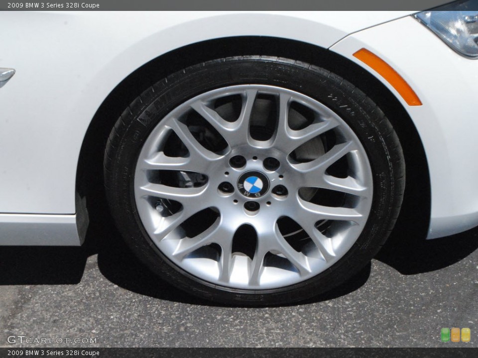 2009 BMW 3 Series 328i Coupe Wheel and Tire Photo #70050661