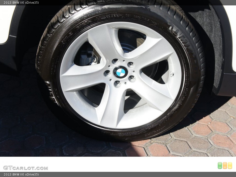 2013 BMW X6 xDrive35i Wheel and Tire Photo #70051519